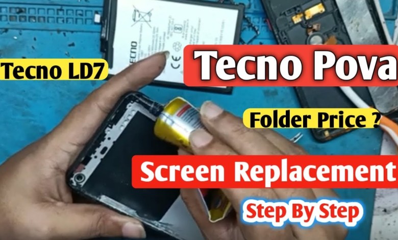 Tecno Pova (Ld7) Screen Replacement | Tecno Pova Folder Tecno Pova (Ld7) Screen Replacement | Tecno Pova Folder
