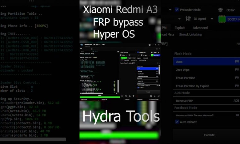 Unlocking Secrets: Xiaomi Redmi A3 FRP Bypass with Hydra Tool 2025 | Android Insights! Unlocking Secrets: Xiaomi Redmi A3 FRP Bypass with Hydra Tool 2025 | Android Insights!