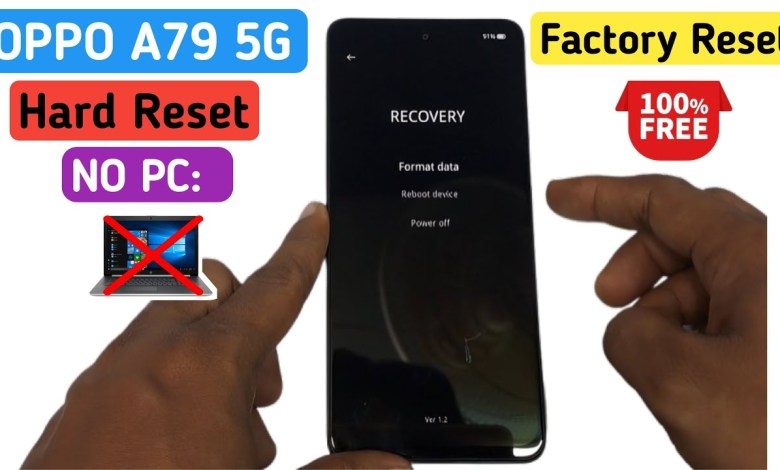 Oppo A79 5G Hard Reset | How to Factory Data Reset Oppo Oppo A79 5G Hard Reset | How to Factory Data Reset Oppo
