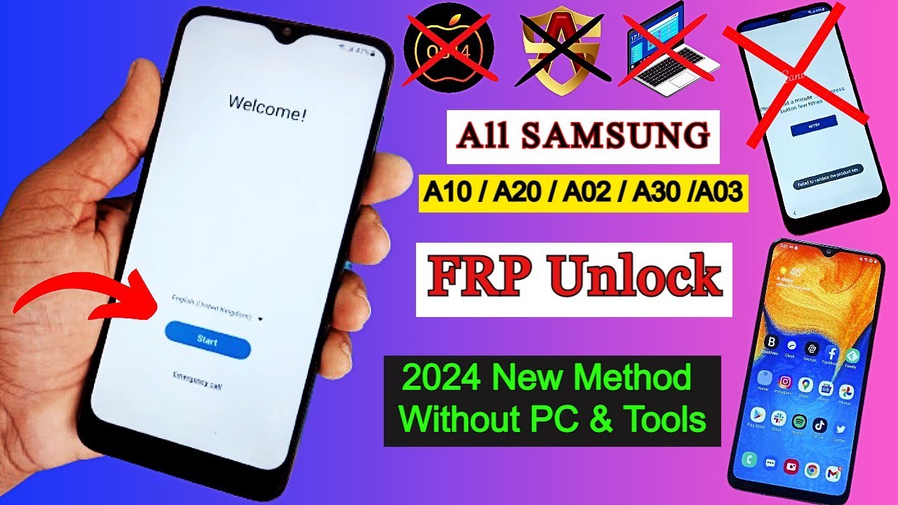 Samsung A10/A02/A03/A30/A20 Frp Bypass Without PC | Samsung A10/A02/A03/A30/A20 Frp Bypass Without PC |