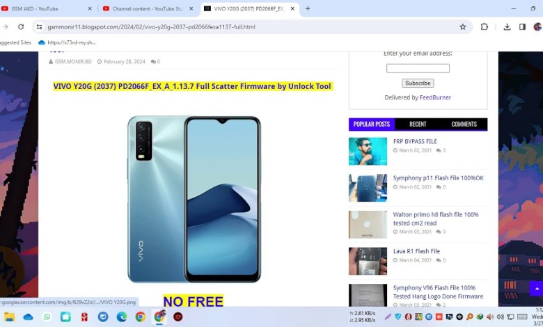 VIVO Y20G (2037) Full Scatter Firmware by Unlock Tool VIVO Y20G (2037) Full Scatter Firmware by Unlock Tool