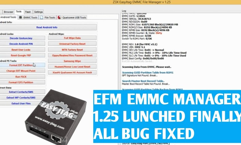 Easy Jtag Plus EFM EmmcManager 1.25 Latest Update 2024! Easy Jtag Plus EFM EmmcManager 1.25 Latest Update 2024!