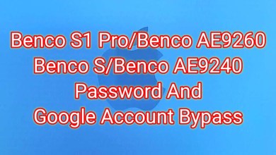 Benco AE9260/S1 Pro Password And Google Account Bypass Benco AE9260/S1 Pro Password And Google Account Bypass