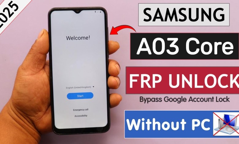 How to Bypass/Unlock FRP on Samsung A03 Core with Android 13 using Google@endif? How to Bypass/Unlock FRP on Samsung A03 Core with Android 13 using Google@endif?
