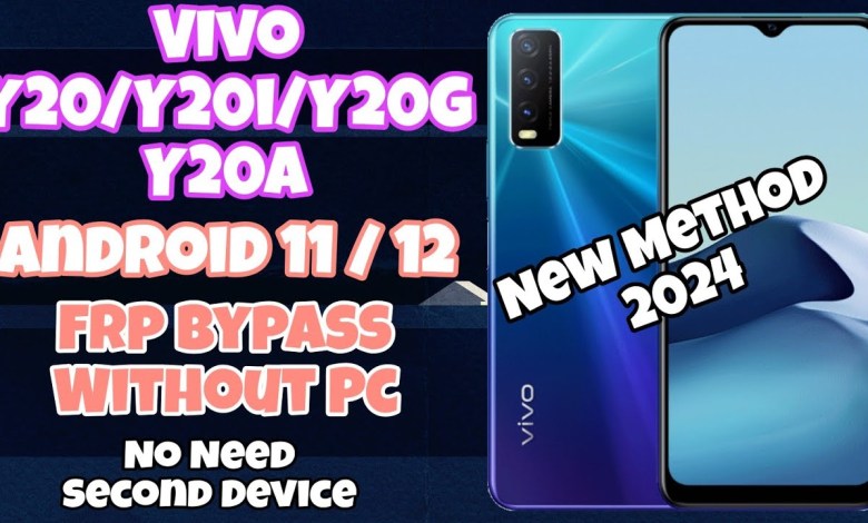 Vivo Y20A/Y20/Y20i/Y20G Android 11/12 Frp Bypass Vivo Y20A/Y20/Y20i/Y20G Android 11/12 Frp Bypass