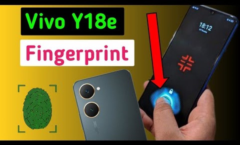How to set fingerprint lock in Vivo y18e || how to How to set fingerprint lock in Vivo y18e || how to