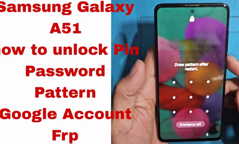 Samsung Galaxy A51 how to unlock Samsung Galaxy A51 how to unlock