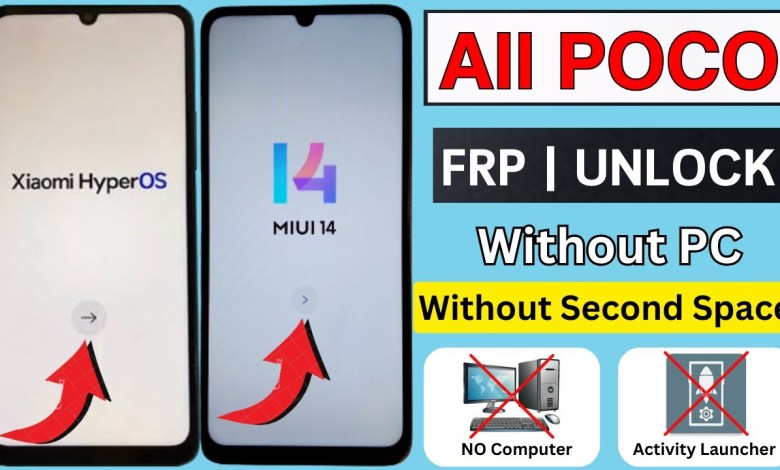 All Poco Frp Bypass/Unlock Android 14 Without PC/ All All Poco Frp Bypass/Unlock Android 14 Without PC/ All