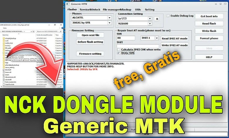 NCK DONGLE MTK MODULE V_5.1316.1.0 | Abrir NCK GENERY NCK DONGLE MTK MODULE V_5.1316.1.0 | Abrir NCK GENERY