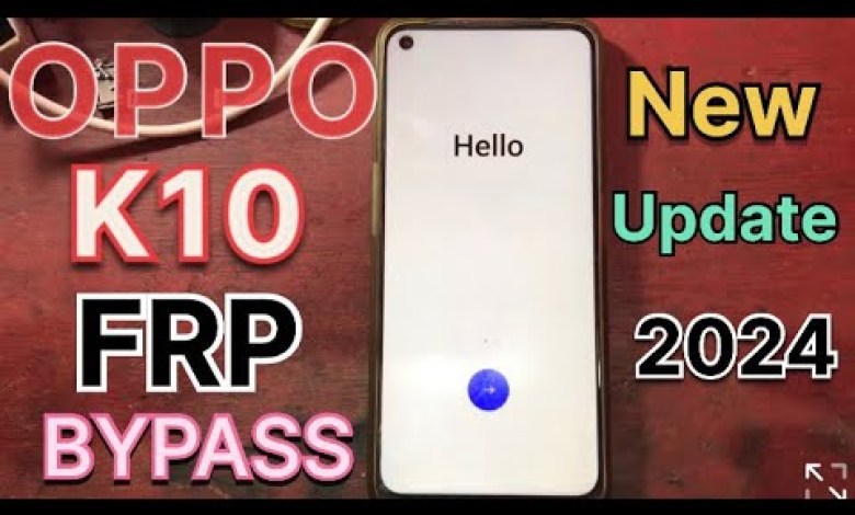 OPPO K10 Google Account Unlock | Frp Bypass All Oppo OPPO K10 Google Account Unlock | Frp Bypass All Oppo