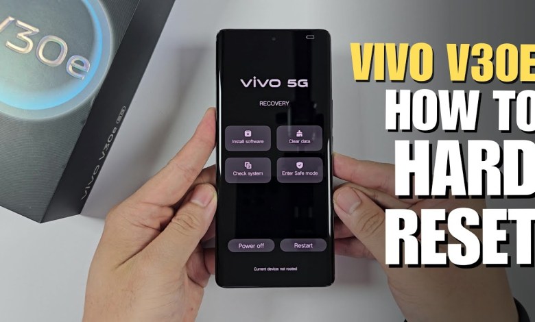 How to Hard Reset Vivo V30e | Removing Password Unlock How to Hard Reset Vivo V30e | Removing Password Unlock
