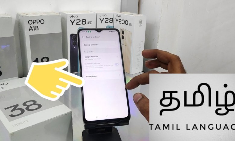 How to Factory data reset in OPPO A38 in tamil /How to How to Factory data reset in OPPO A38 in tamil /How to
