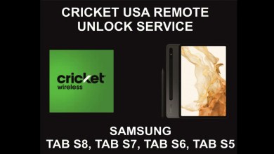 Cricket USA Remote Unlock Service, Samsung Tab S8, S7, Cricket USA Remote Unlock Service, Samsung Tab S8, S7,