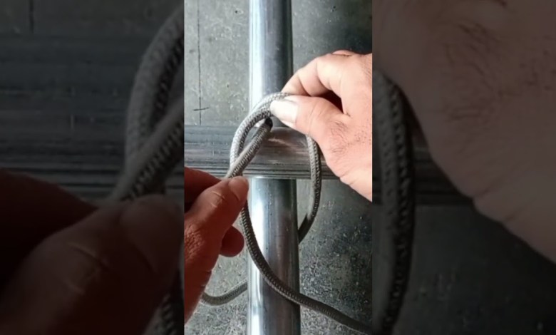 #diy, cách buộc dây chắc chắn không bị tuột #diy, cách buộc dây chắc chắn không bị tuột