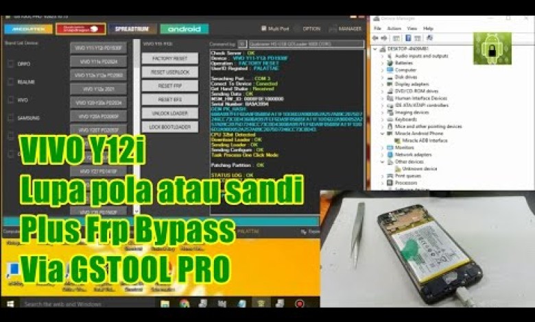VIVO Y12i Forgot pattern or password plus Frp bypass via VIVO Y12i Forgot pattern or password plus Frp bypass via