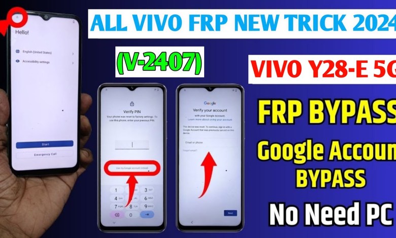 How to Bypass Vivo Y28e 5G FRP Without a Computer? Explore Vivo (V2407) y28e’s Method How to Bypass Vivo Y28e 5G FRP Without a Computer? Explore Vivo (V2407) y28e’s Method