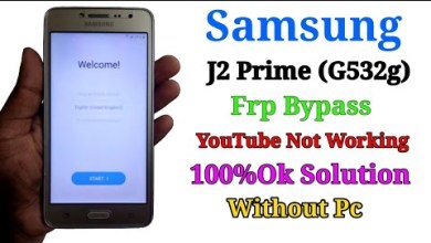 Samsung J2 Prime G532g Frp Bypass |YouTube Not Working Samsung J2 Prime G532g Frp Bypass |YouTube Not Working