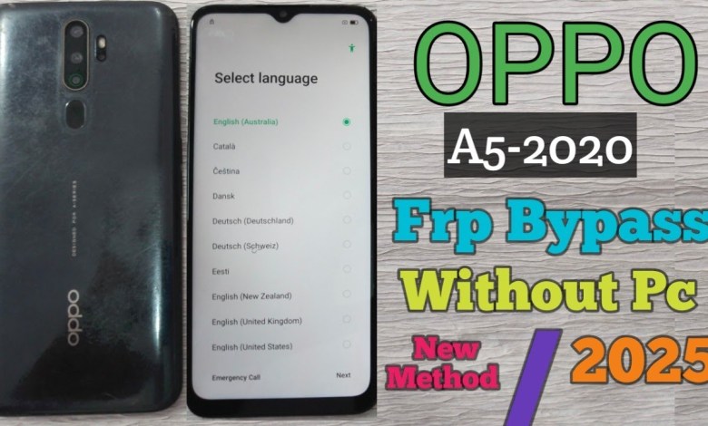 Unlock the Secrets: Bypass Google Account/FRP on OPPO A5 2020 Without a PC! Unlock the Secrets: Bypass Google Account/FRP on OPPO A5 2020 Without a PC!