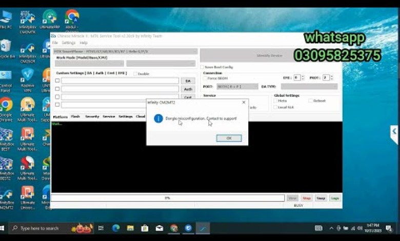 Infinity CM2 Dongle Misconfiguration 100% solution Infinity CM2 Dongle Misconfiguration 100% solution