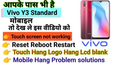 Vivo Y3 Standard Touch screen not working Touch Hang Vivo Y3 Standard Touch screen not working Touch Hang