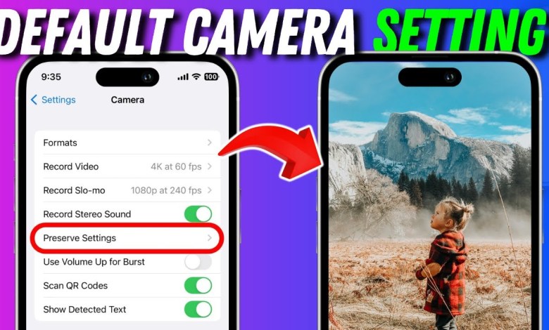 Reset iphone camera settings (iOS 18) Reset iphone camera settings (iOS 18)