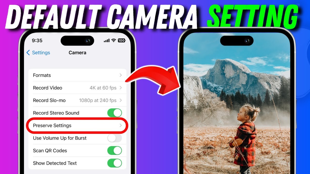 Reset iphone camera settings (iOS 18) Reset iphone camera settings (iOS 18)