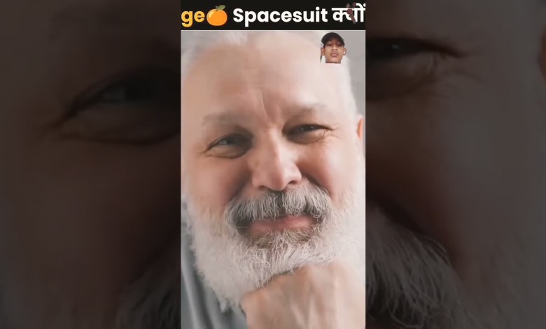 Why orange spacesuit? Why orange spacesuit?