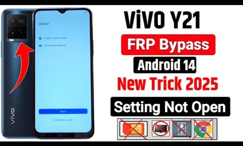 Curious about the new 2025 update for bypassing FRP on the Vivo Y21? Settings not opening! Curious about the new 2025 update for bypassing FRP on the Vivo Y21? Settings not opening!