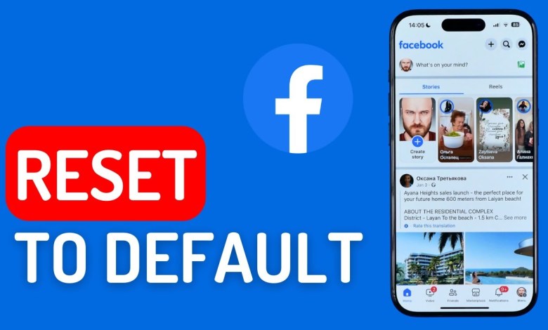 How to Reset Facebook Settings to Default on iPhone How to Reset Facebook Settings to Default on iPhone