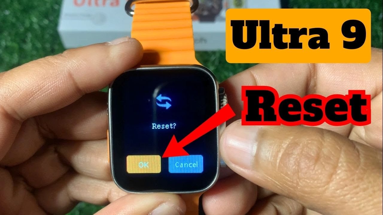 How to reset smart watch ultra 9 | laxasfit watch 9 How to reset smart watch ultra 9 | laxasfit watch 9