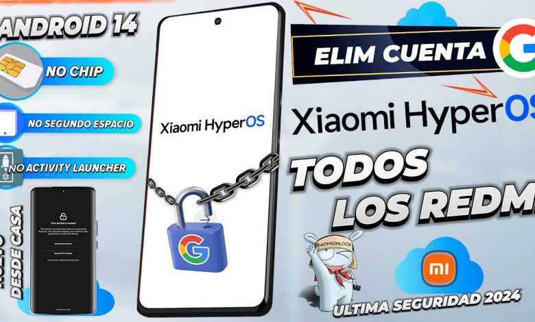 Delete, Unlock Xiaomi HyperOs Google Account Delete, Unlock Xiaomi HyperOs Google Account