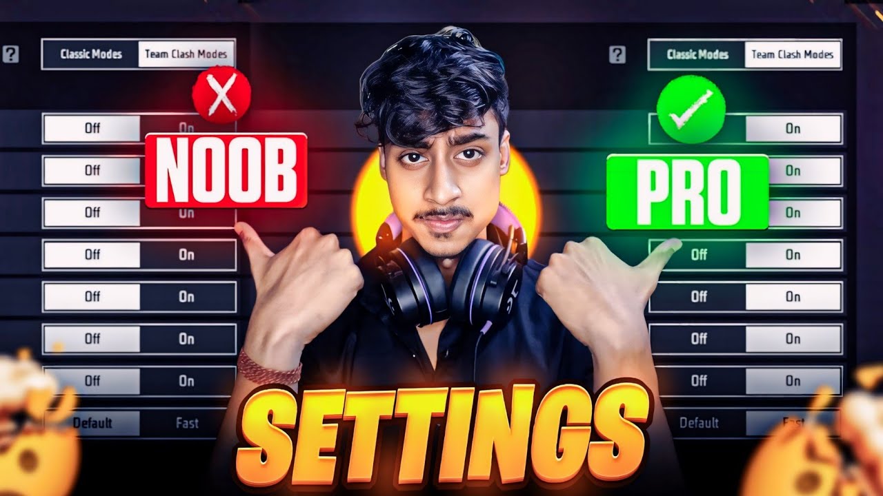 TOP-10 ( PRO SETTINGS + TRICKS) USED BY FREE FIRE TOP-10 ( PRO SETTINGS + TRICKS) USED BY FREE FIRE