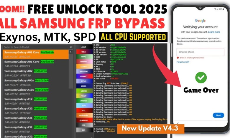 Unlock Samsung FRP on Android 14/13 with this new and free method- Find out how! Unlock Samsung FRP on Android 14/13 with this new and free method- Find out how!