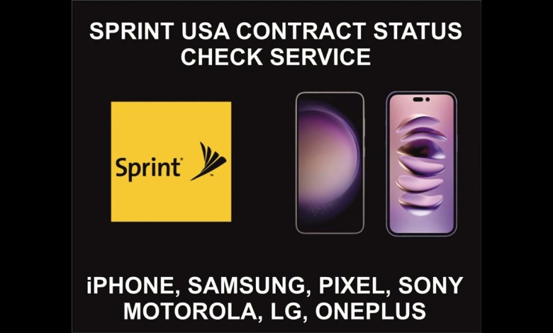 Sprint USA Contract Status Check Service, Bills, Sprint USA Contract Status Check Service, Bills,