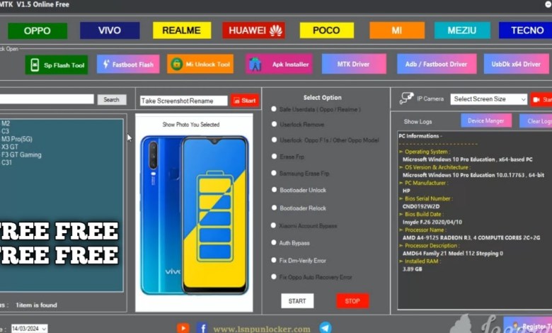 MTK V1.5 Online FREE Tool | Reset Screen Lock or Remove MTK V1.5 Online FREE Tool | Reset Screen Lock or Remove