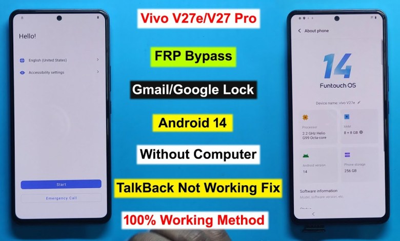 Vivo V27E FRP Bypass Android 14 | Gmail/Google Lock Vivo V27E FRP Bypass Android 14 | Gmail/Google Lock