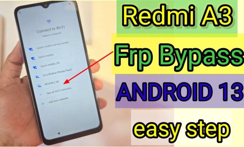 redmi A3 frp bypass/redmi A3 2024 google account lock redmi A3 frp bypass/redmi A3 2024 google account lock