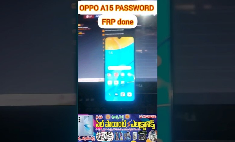 Oppo A15 password & frp done unlocktools #srimydheeni Oppo A15 password & frp done unlocktools #srimydheeni