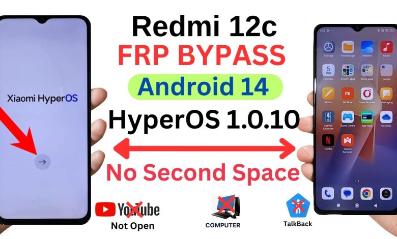 Unlocking Secrets: Bypass FRP on Xiaomi Redmi 12C with HyperOS 1.0.10 and Android 14! Unlocking Secrets: Bypass FRP on Xiaomi Redmi 12C with HyperOS 1.0.10 and Android 14!