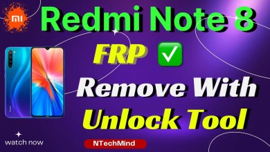 Redmi Note 8 Frp Remove With Unlock Tool #NTechMind Redmi Note 8 Frp Remove With Unlock Tool #NTechMind