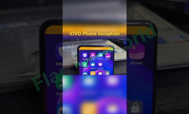 All vivo phone exception problems fix. #vivo #frpbypass All vivo phone exception problems fix. #vivo #frpbypass