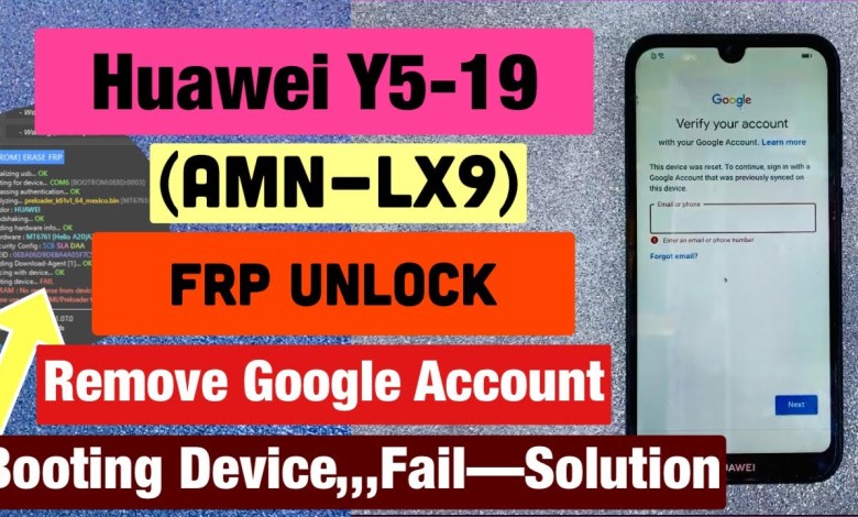 Huawei Y5-19 (AMN-LX9) Frp Remove Done Unlock Huawei Y5-19 (AMN-LX9) Frp Remove Done Unlock