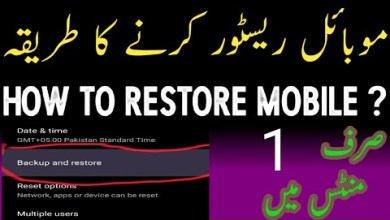 Method to restore mobile. how to restore Method to restore mobile. how to restore