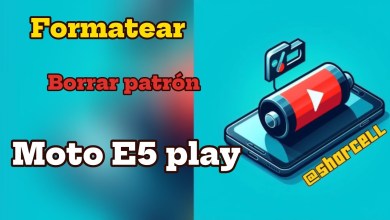 FORMAT MOTO E5 PLAY- remove lock or pattern FORMAT MOTO E5 PLAY- remove lock or pattern