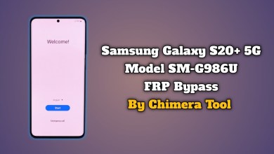 Samsung Galaxy S20+ 5G FRP Bypass By Chimera Tool Samsung Galaxy S20+ 5G FRP Bypass By Chimera Tool