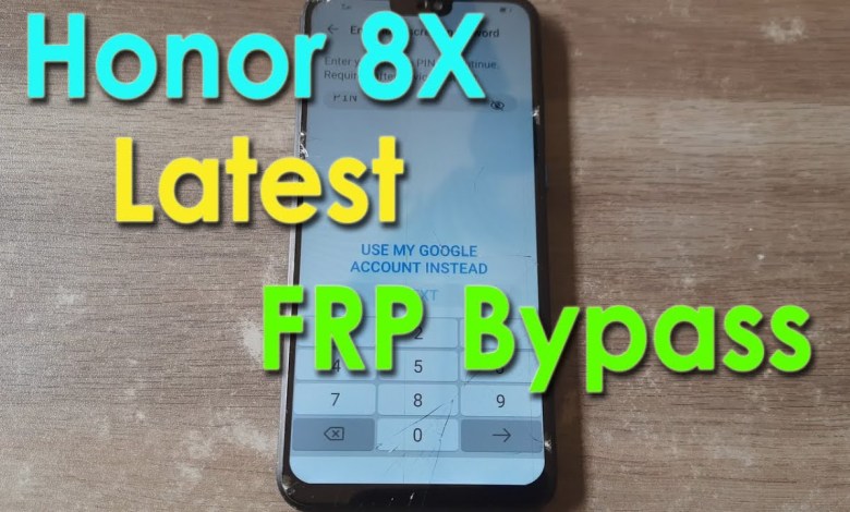 Tested Solution: Huawei Honor 8X JSN-L22 FRP Remove Tested Solution: Huawei Honor 8X JSN-L22 FRP Remove