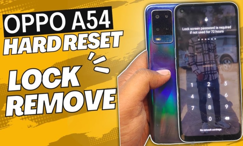 How to hard reset OPPO a54 / OPPO a54 factory reset How to hard reset OPPO a54 / OPPO a54 factory reset