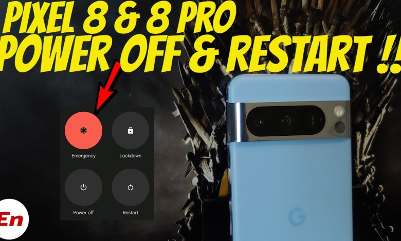 Google Pixel 8 & 8 Pro : How To Turn Off, Restart, Google Pixel 8 & 8 Pro : How To Turn Off, Restart,