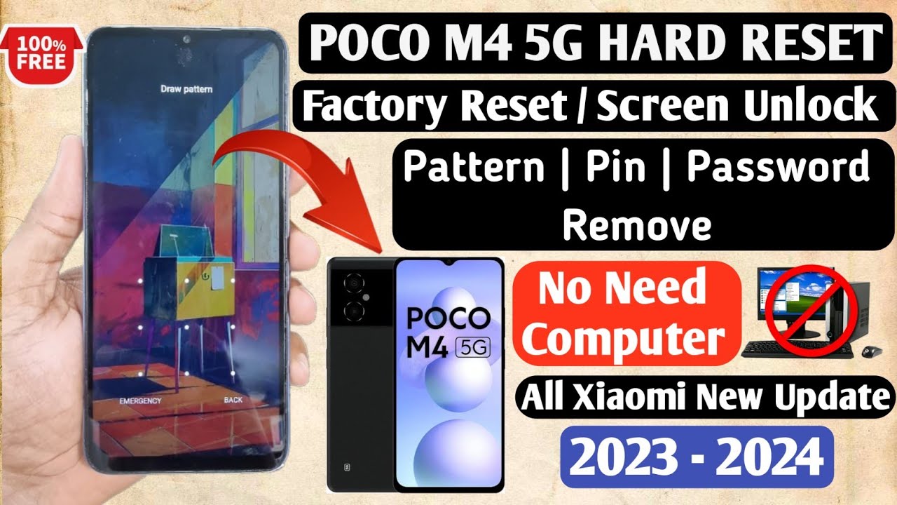 POCO M4 5G:- Hard Reset | Forgot Password | Screen POCO M4 5G:- Hard Reset | Forgot Password | Screen