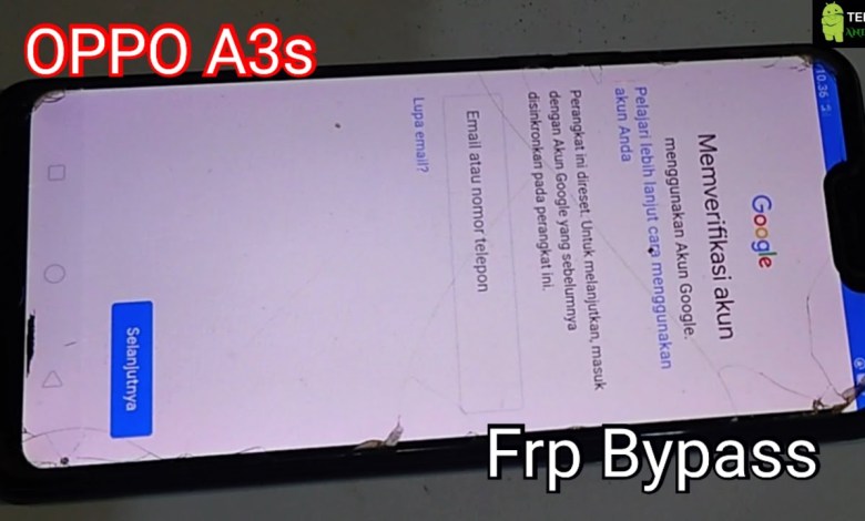 OPPO A3s Frp Bypass is the easiest OPPO A3s Frp Bypass is the easiest